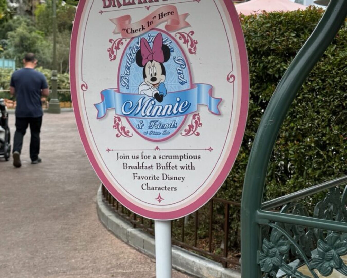 Desayuno con Minnie Mouse en Disneyland California